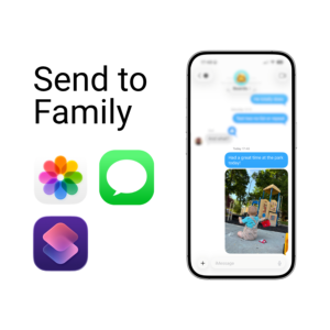 send to family ios shortcut