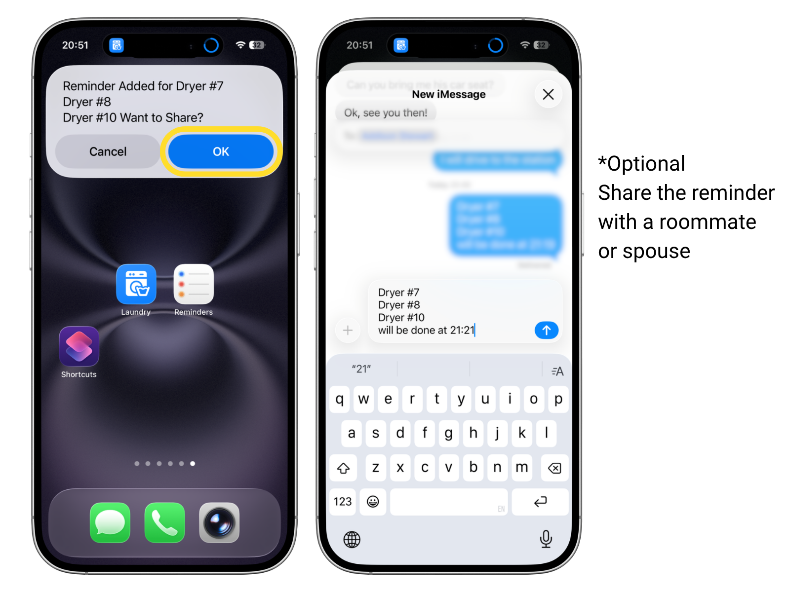 laundry reminder ios shortcut laundry reminder ios shortcut