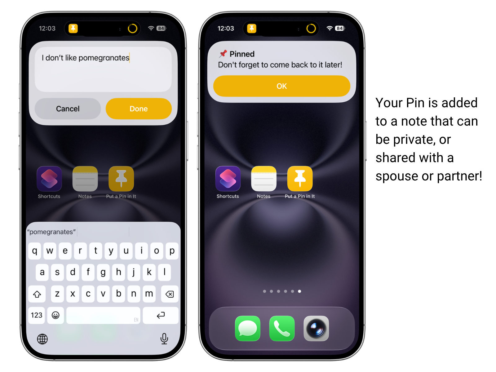 put a pin in it ios shortcut put a pin in it ios shortcut