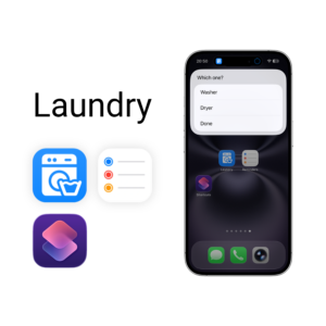 laundry reminder ios shortcut
